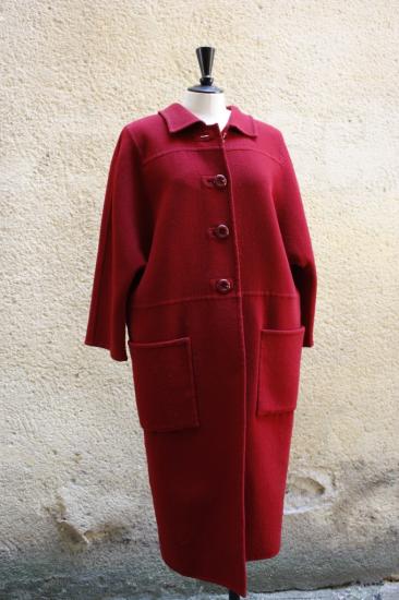 Manteau réversible en cachemire